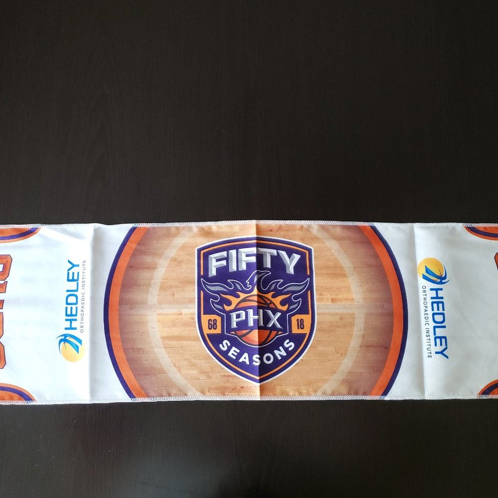 NBA 1968-2018 Phoenix Suns 50 Seasons On-The-Go Cooling Sport Active Towel NIP